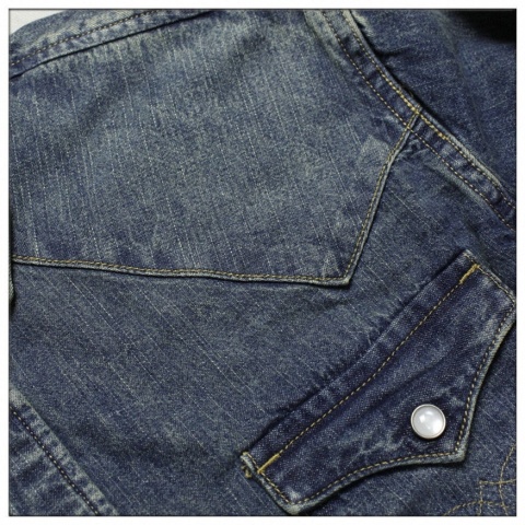 Koszula dżinsowa Ralph Lauren Retro Blue Shirt Jacket