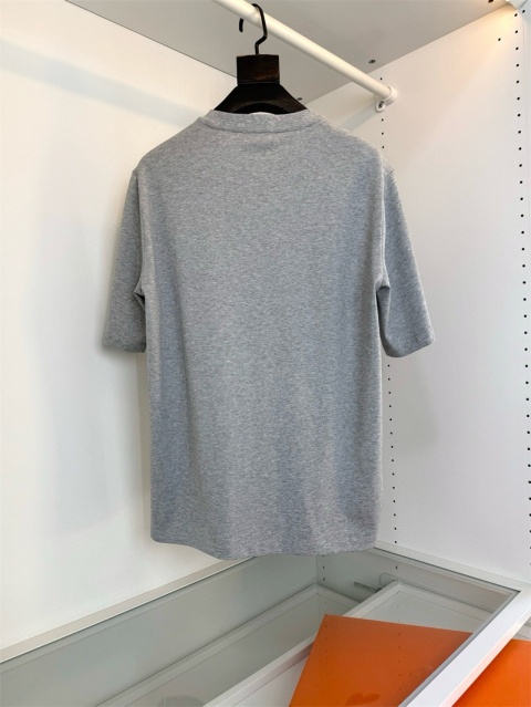 Koszulka Hermes 2026 Wiosna Pure Cotton Loose Fit