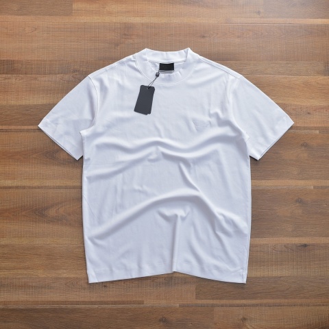 Koszulka Emporio Armani Silky Cotton Cool‑Touch Summer Comfor