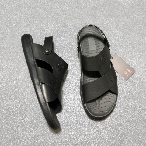 Męskie Sandały Yohji Yamamoto Gruba Podeszwa Prawdziwa Skóra 2‑Way Wear Wiosna 2023