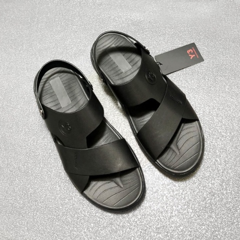 Męskie Sandały Yohji Yamamoto Gruba Podeszwa Prawdziwa Skóra 2‑Way Wear Wiosna 2023