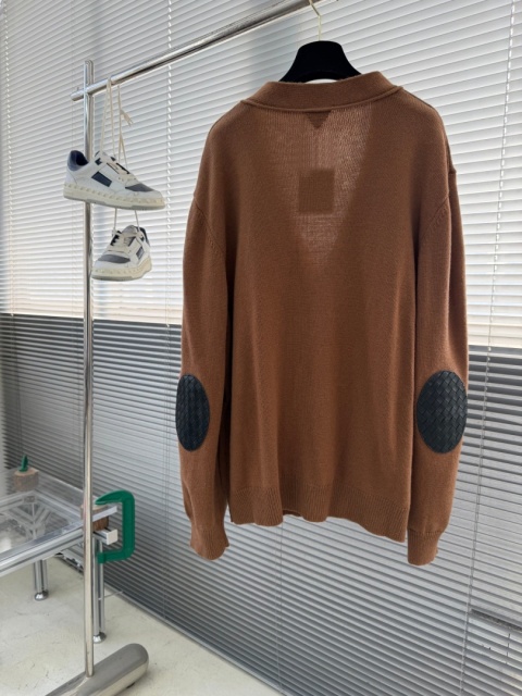 Sweter Bottega Veneta Kardigan Unisex Wełniny Premium Casual