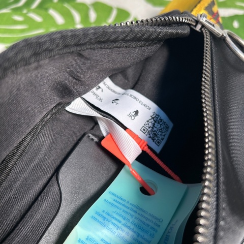 Torebka na ramię Off White Casual /Sport Crossbody Bag Black & Yellow