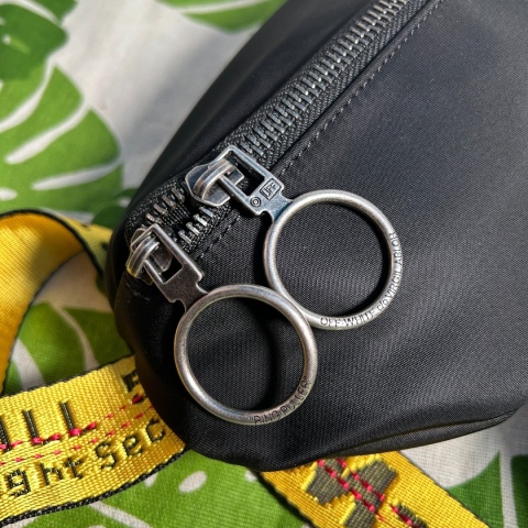 Torebka na ramię Off White Casual /Sport Crossbody Bag Black & Yellow