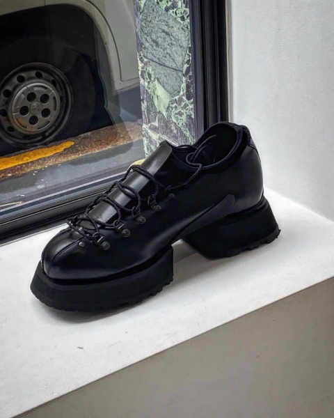 Buty skórzane Demon Mountain‑derby