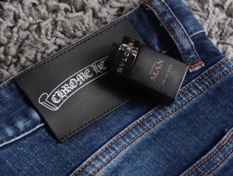 Spodnie Chrome Hearts Denim slim fit