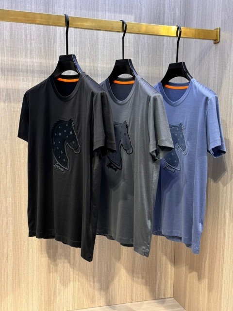 Koszulka Hermes light‑luxury