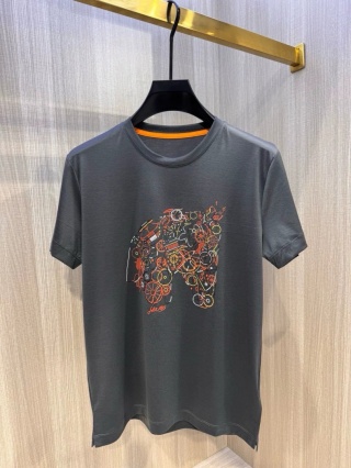 Koszulka Hermes light‑luxury