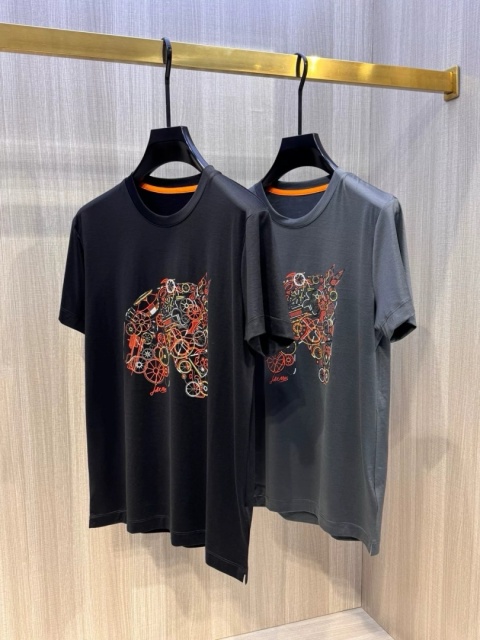 Koszulka Hermes light‑luxury