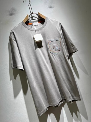 Koszulka męska Hermes Silky bawełna
