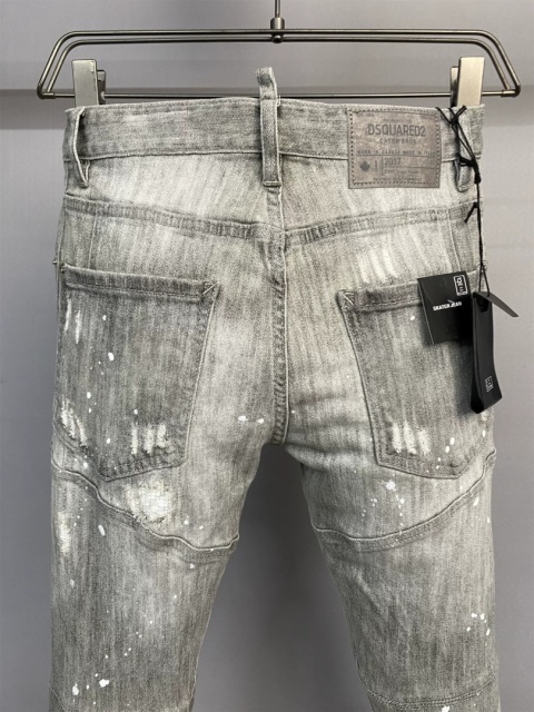 Spodnie Dsquared slim fit Destroyed