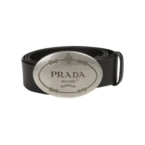 Pasek męski skórzany Prada