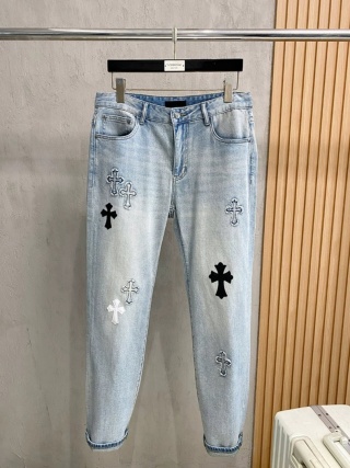 Spodnie Chrome Hearts slim fit