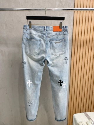 Spodnie Chrome Hearts slim fit