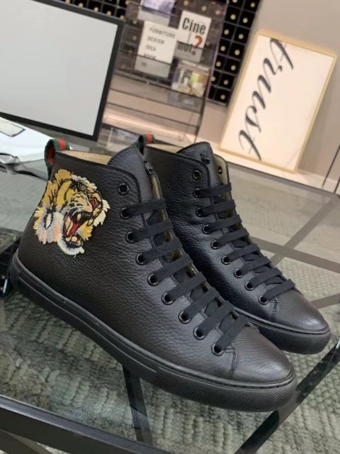 Buty męskie trmapki Gucci