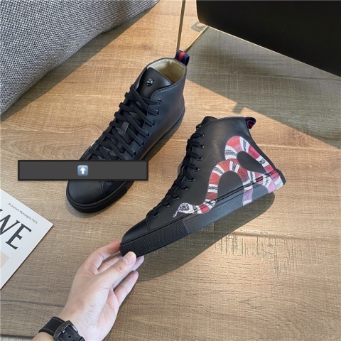 Buty męskie trmapki Gucci