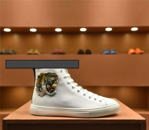 Buty męskie trmapki Gucci