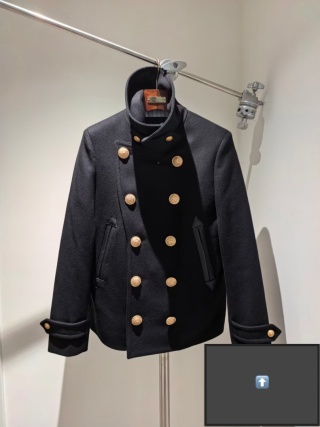 Płaszcz wełniany kurtka Balmain