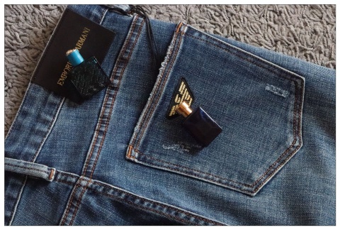 Spodnie Emporio Armani