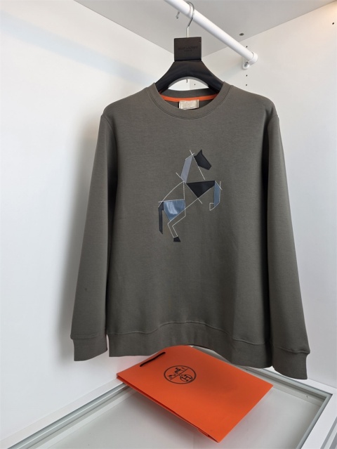 Męska bluza streetwear Hermes