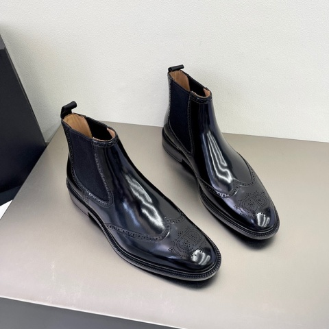 Buty wsuwane sztyblety Prada