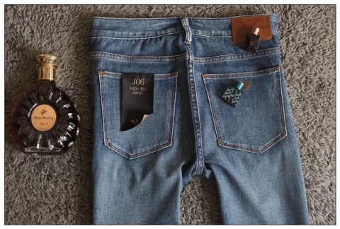 Spodnie Emporio Armani